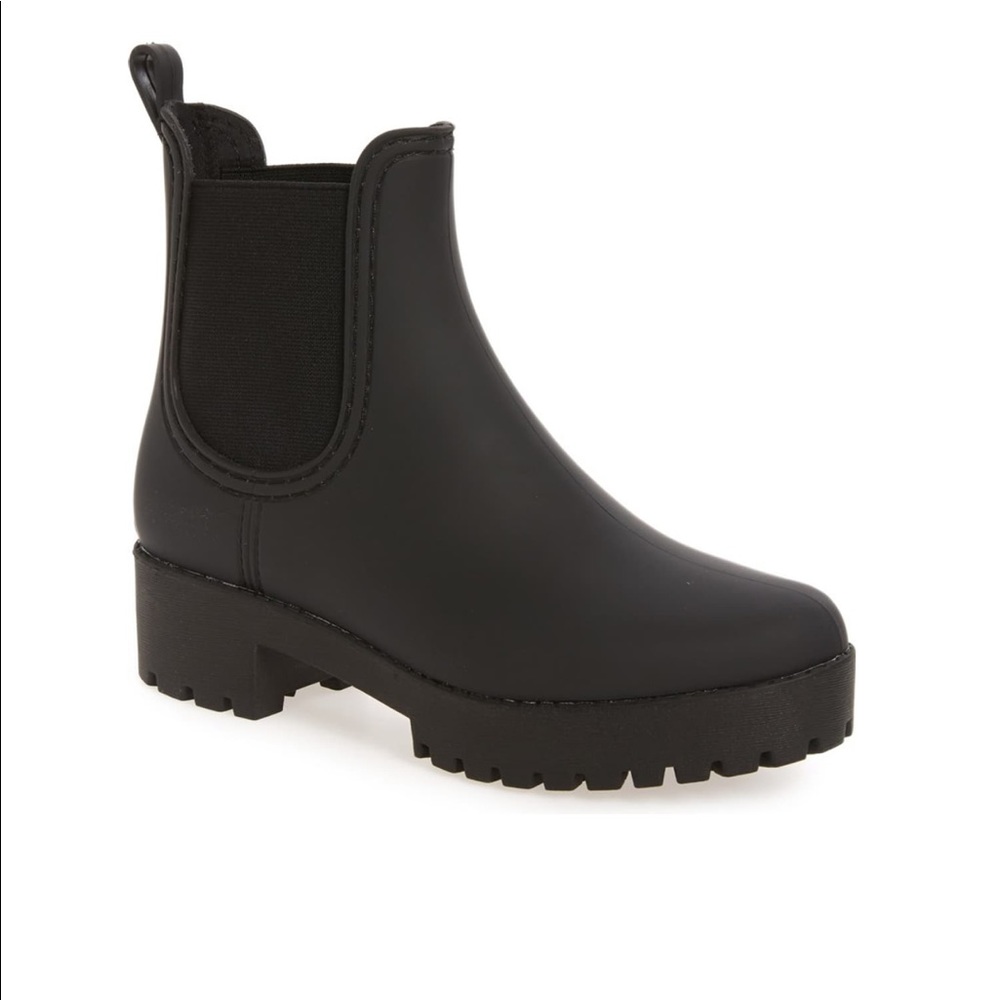 Jeffrey Campbell Chelsea Rain Boots - size 7